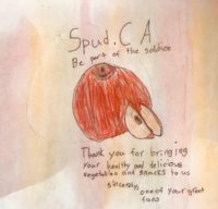 SPUD Thank You Card